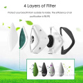 Mini Portable Air Purifier PM2.5 Air Purifier Wearable Personal Masking Face Design Manufactory